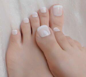 Esmaltado simple pedicure